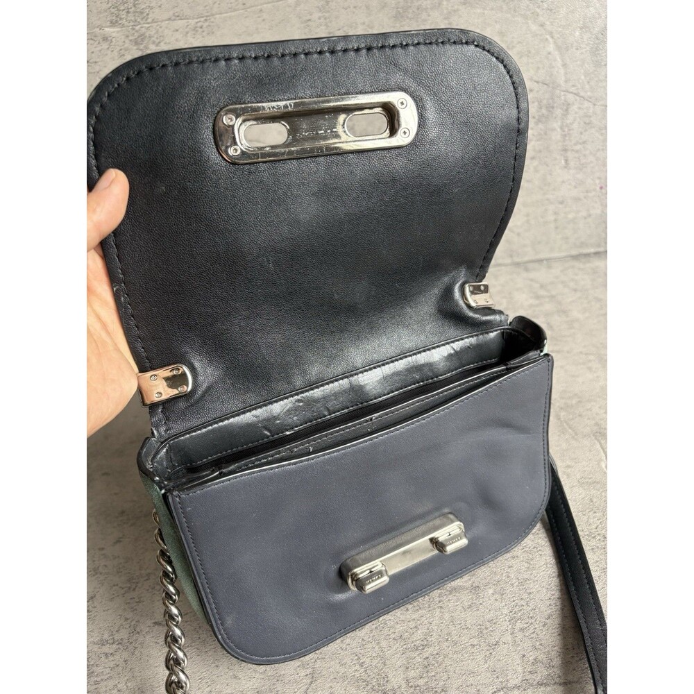 COACH Swagger 20 Tea Rose Tooling Patchwork Leather Shoulder Bag *Read - Picture 6 of 9